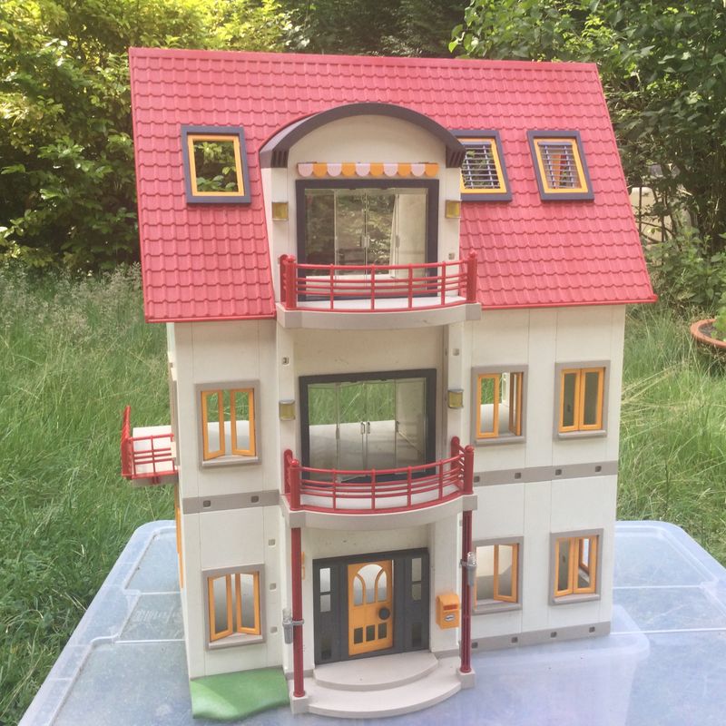 playmobil grande maison moderne avec étage 3