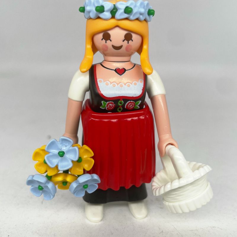 playmobil fermière tyrol S