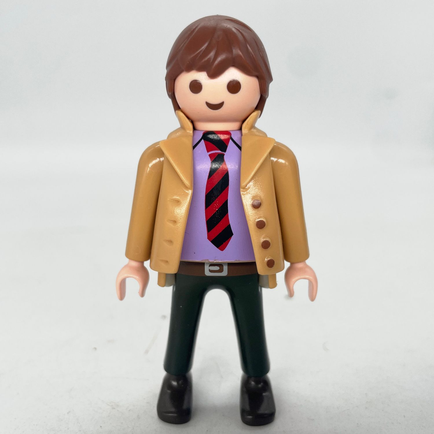 playmobil homme costume beige