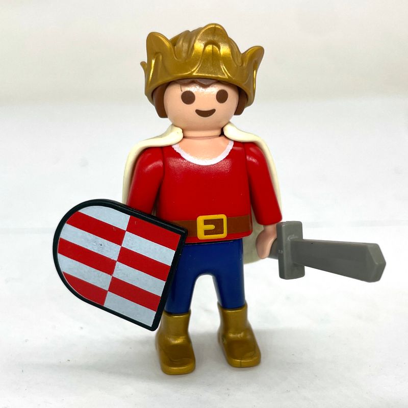 Playmobil prince à l'entraînement
