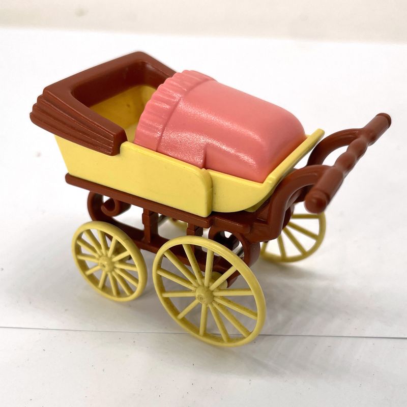 Playmobil poussette 1900 marron