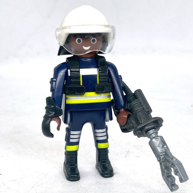 Playmobil pompier black S22