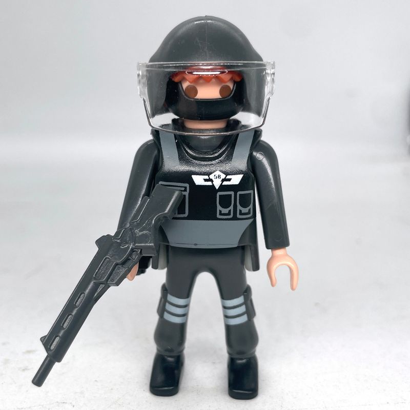 playmobil policier swat 6