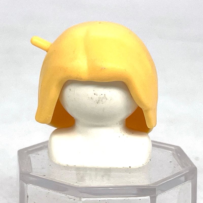 Playmobil cheveux carré blond clair
