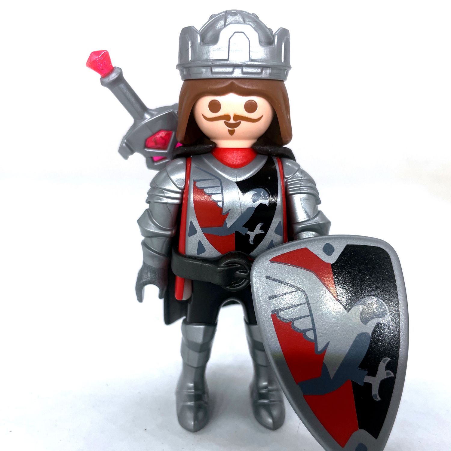 playmobil chevalier roi aigle