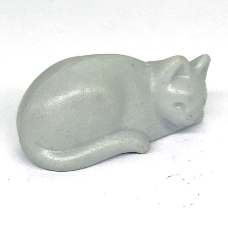 Playmobil chat gris couché