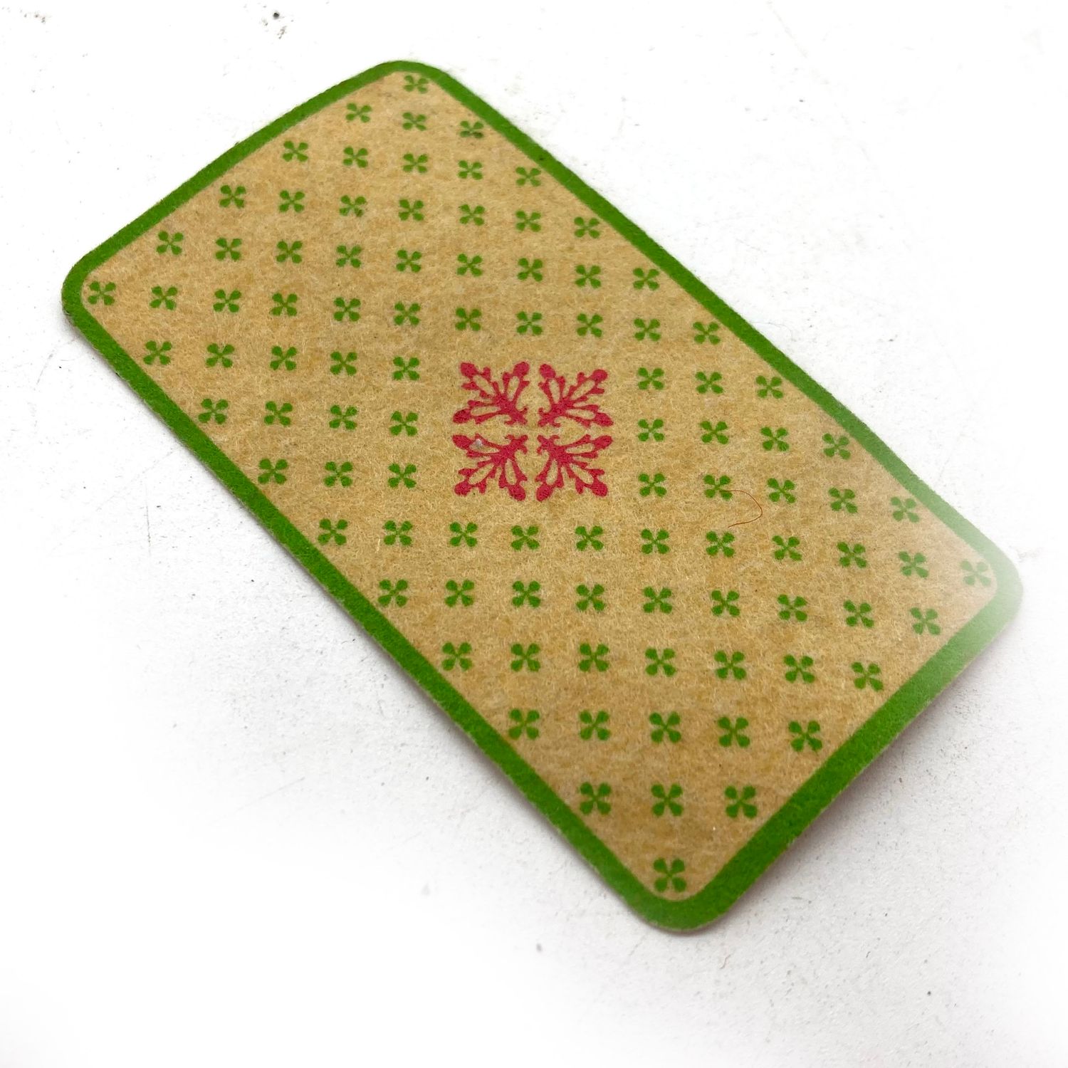 Playmobil tapis motif vert