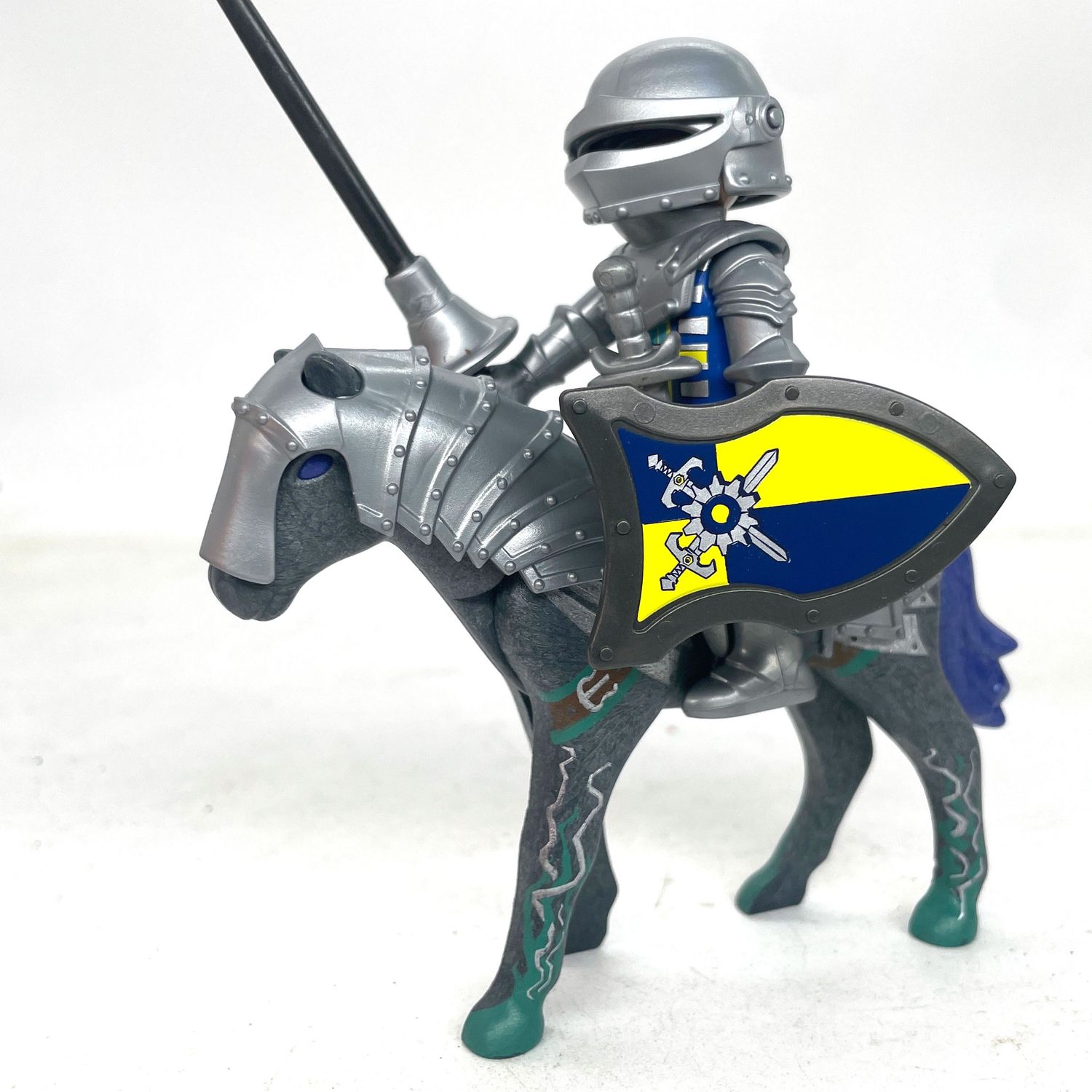 playmobil chevalier à cheval novelmore