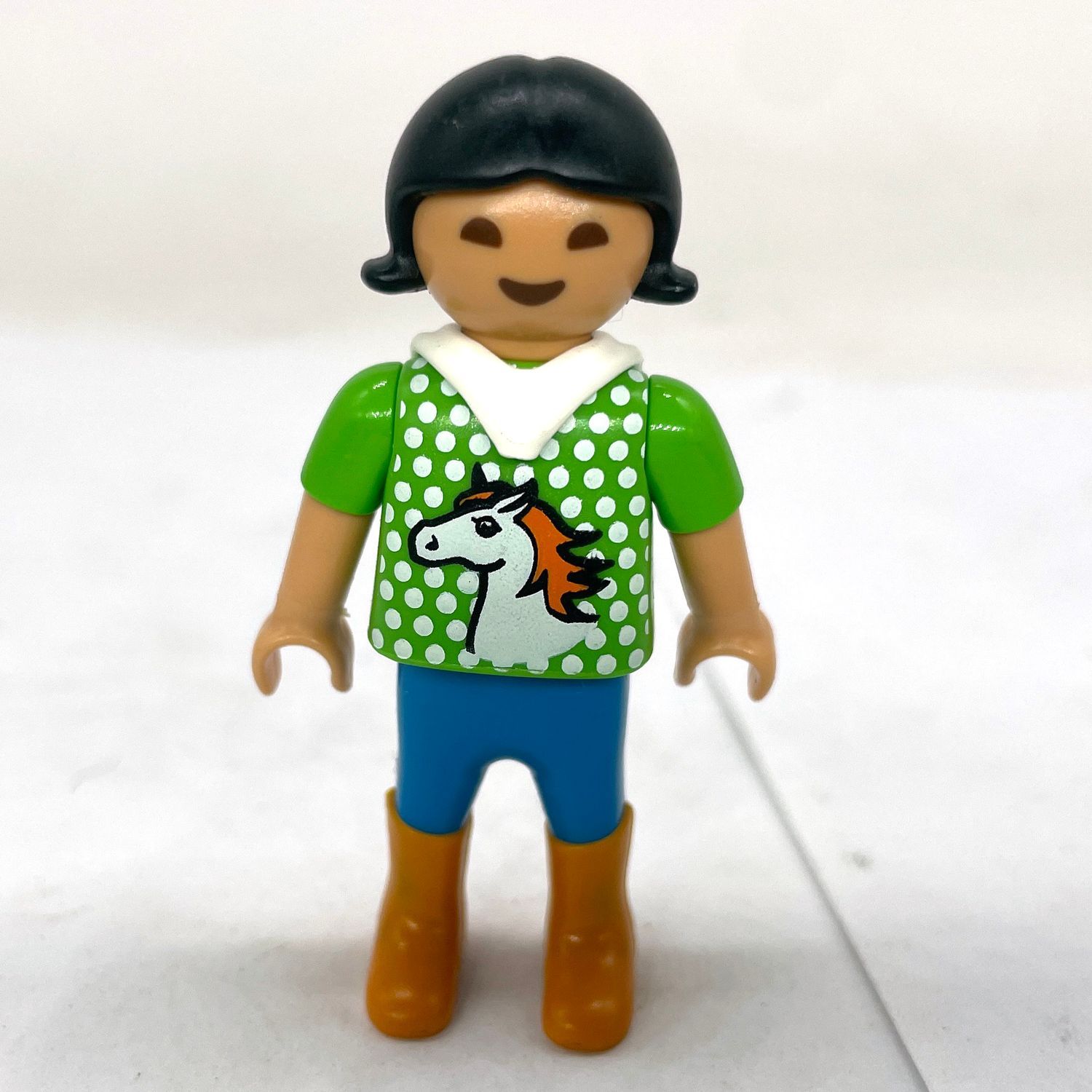 playmobil enfant fillette tshirt cheval
