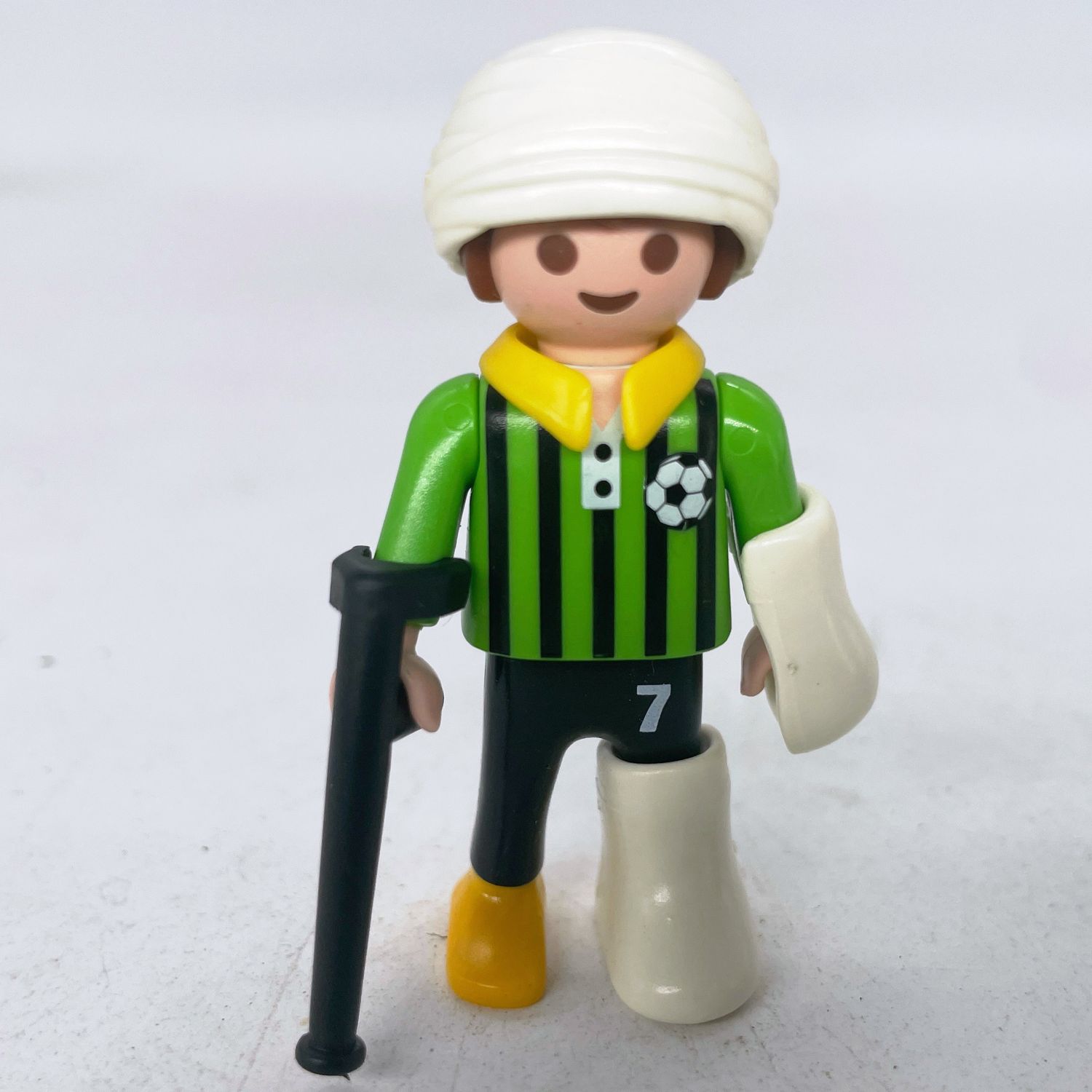 playmobil enfant blessé