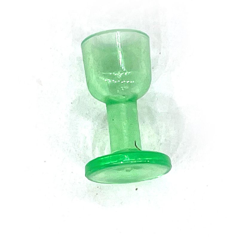 playmobil verre transparent vert