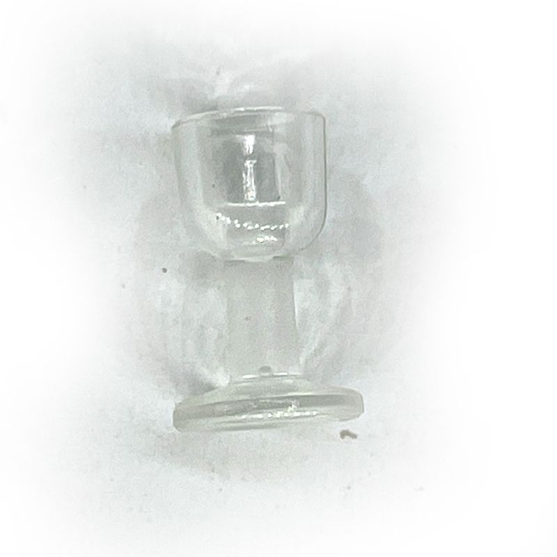 playmobil verre transparent blanc
