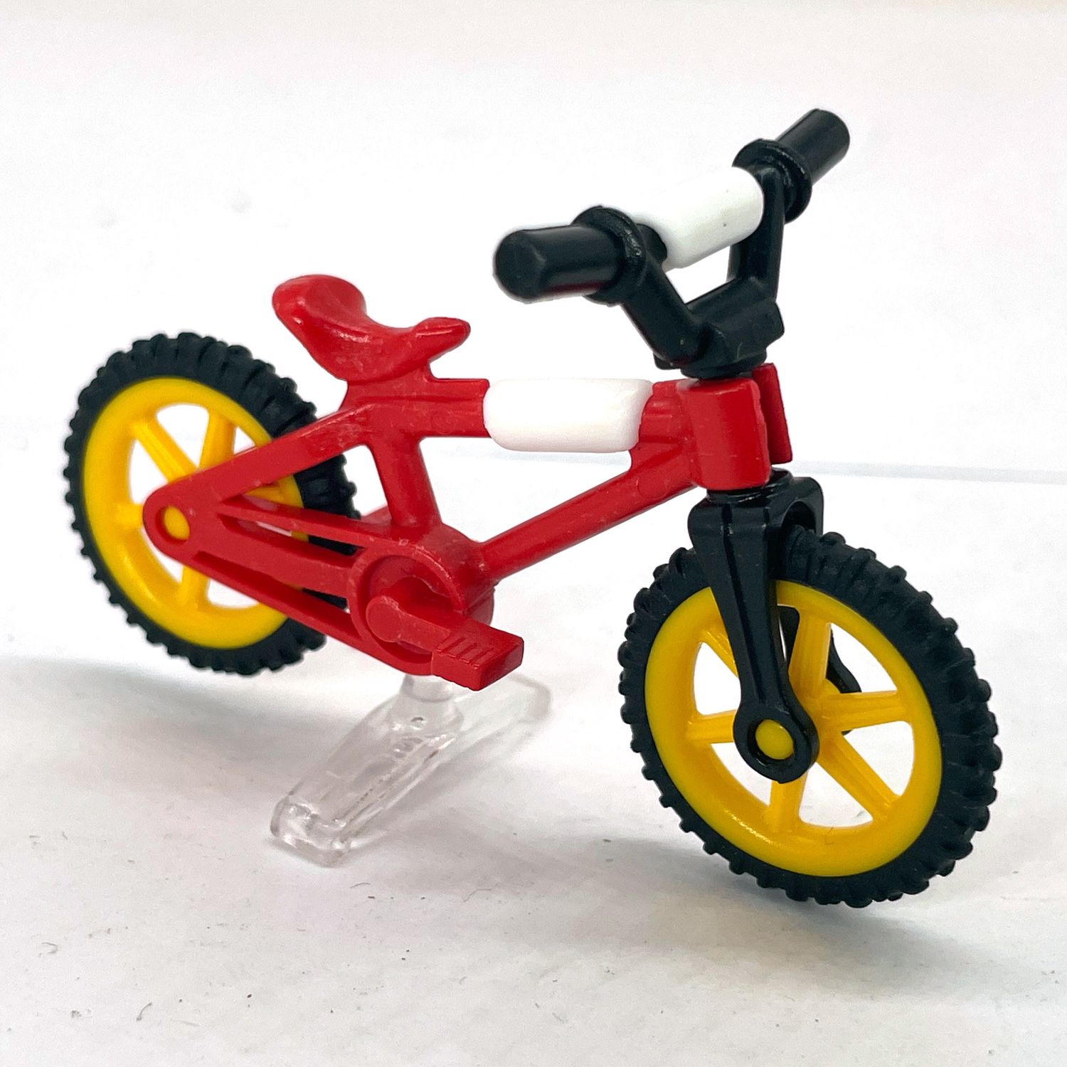 playmobil vélo enfant rouge