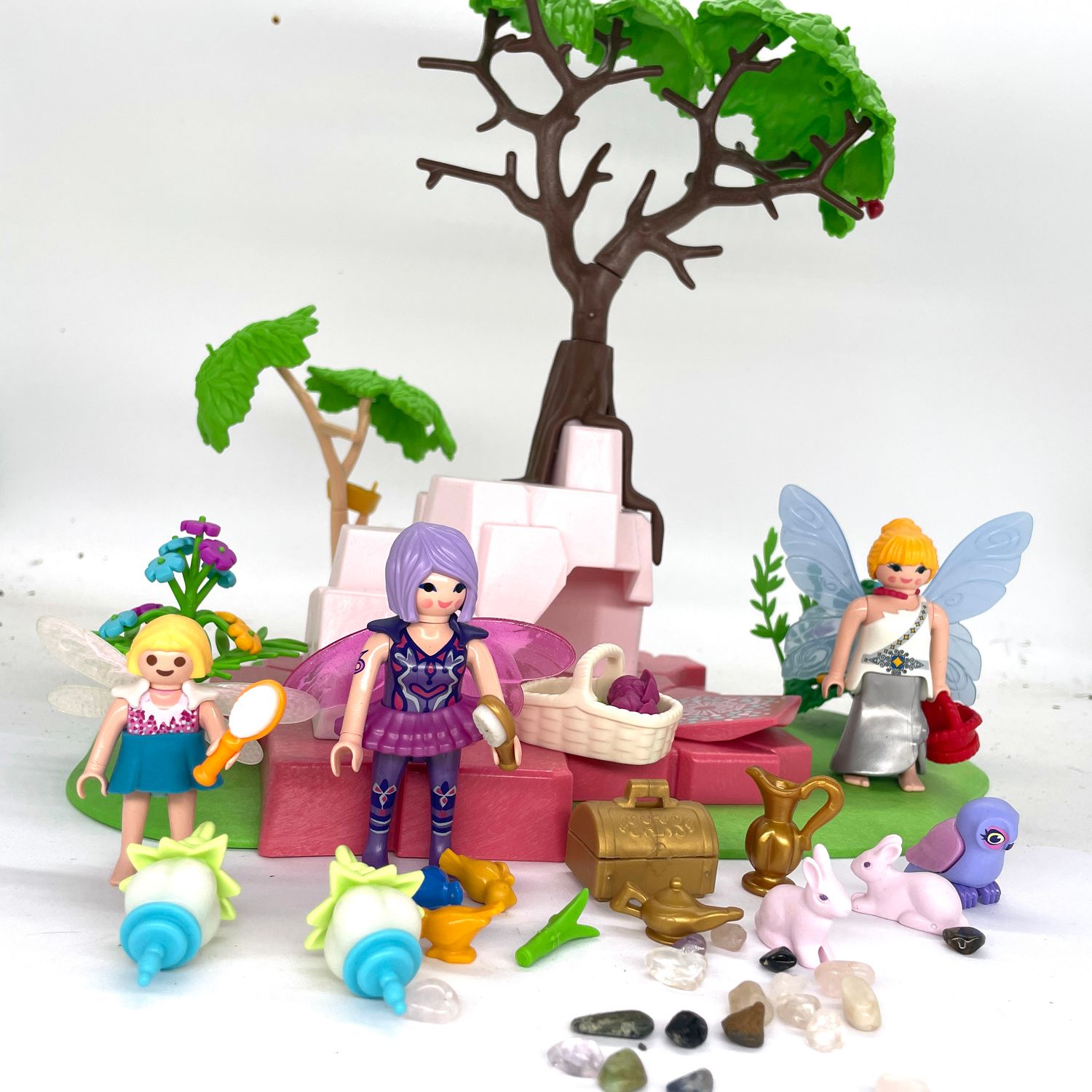 playmobil rocher des fées