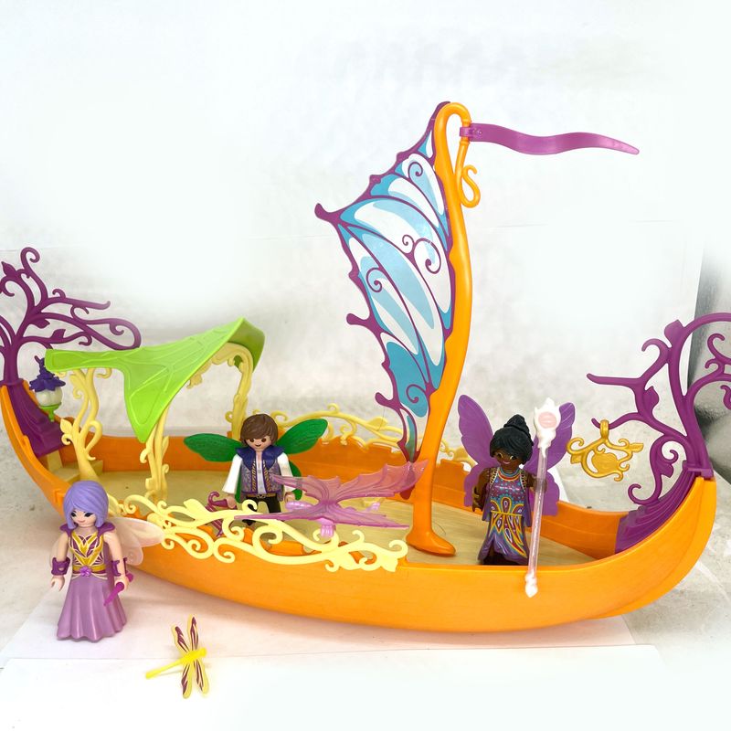 Playmobil bateau des fées