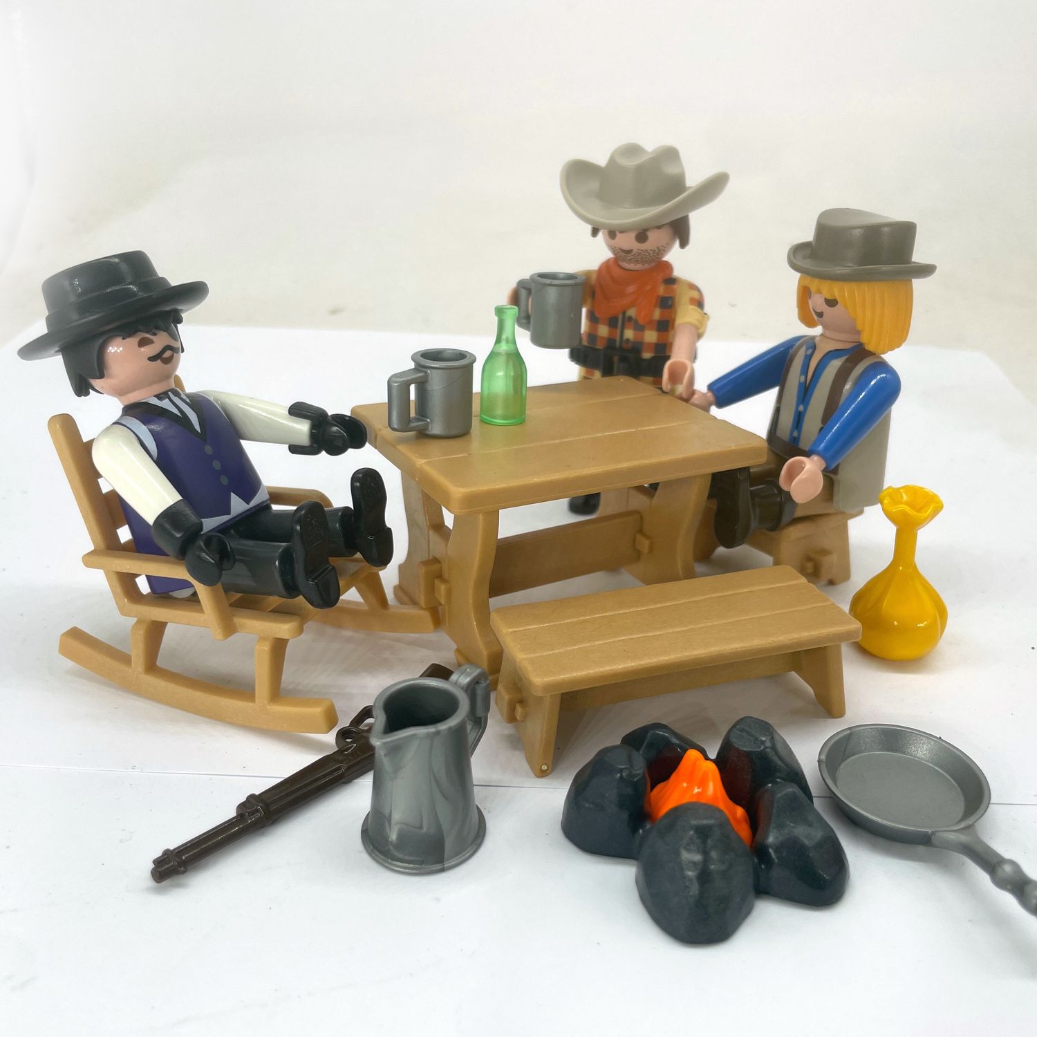 Playmobil cowboy table western