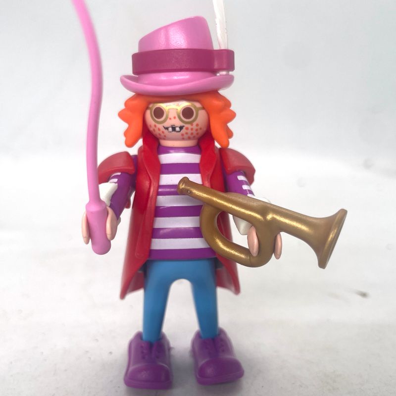 Playmobil femme clown chapelier fou