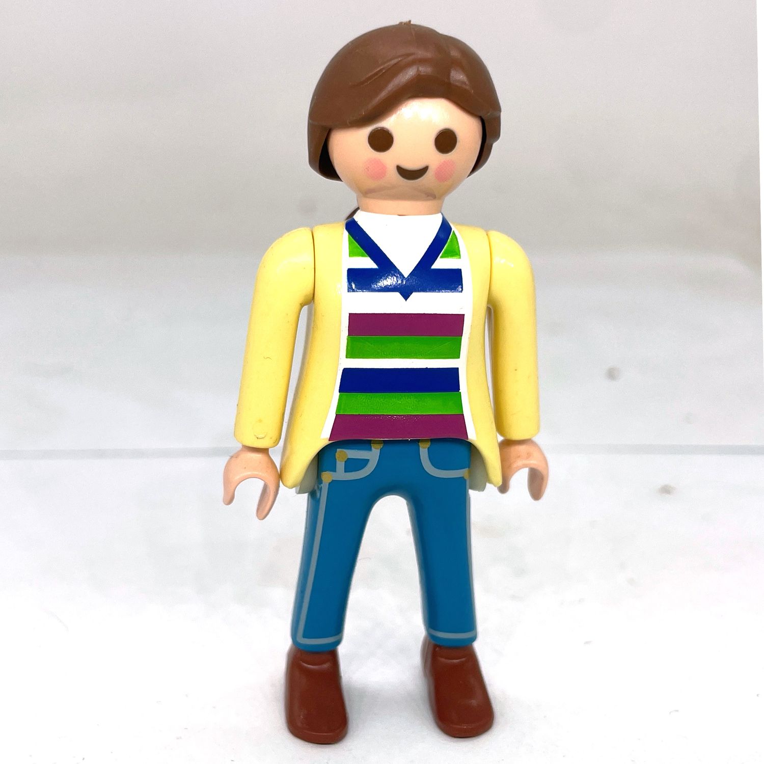 playmobil femme citu rayée