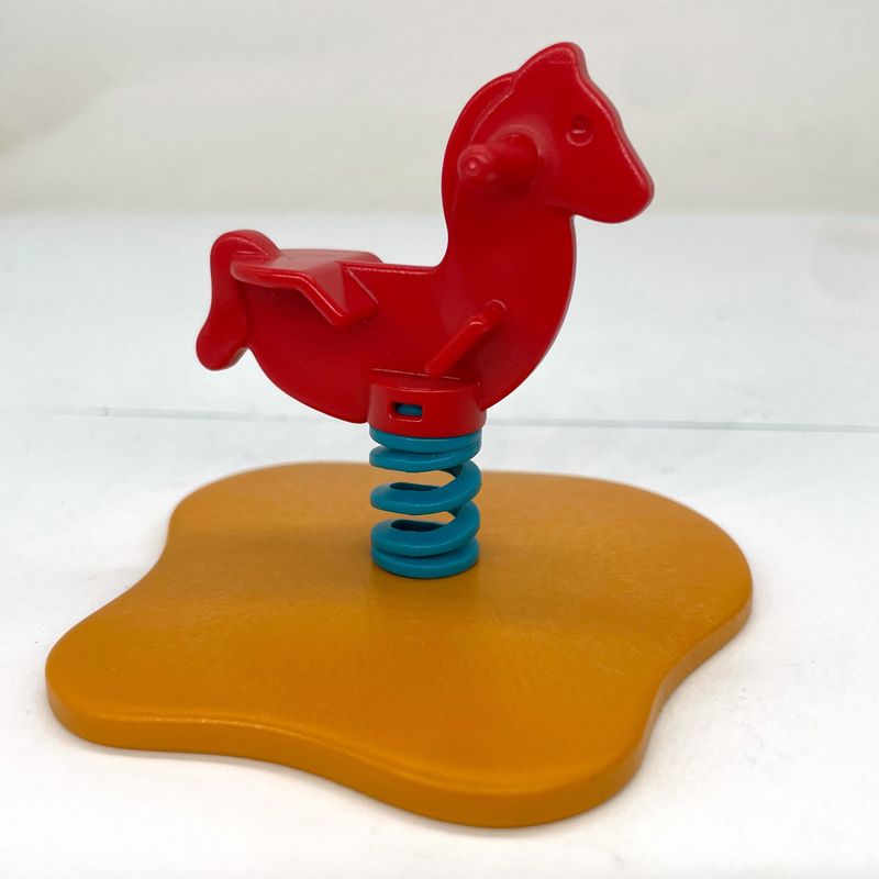 Playmobil jeu cheval sur ressort