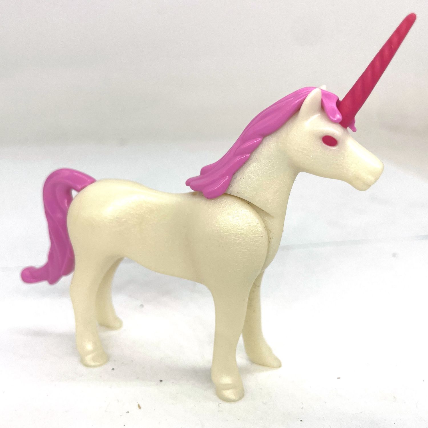 playmobil licorne corne rose