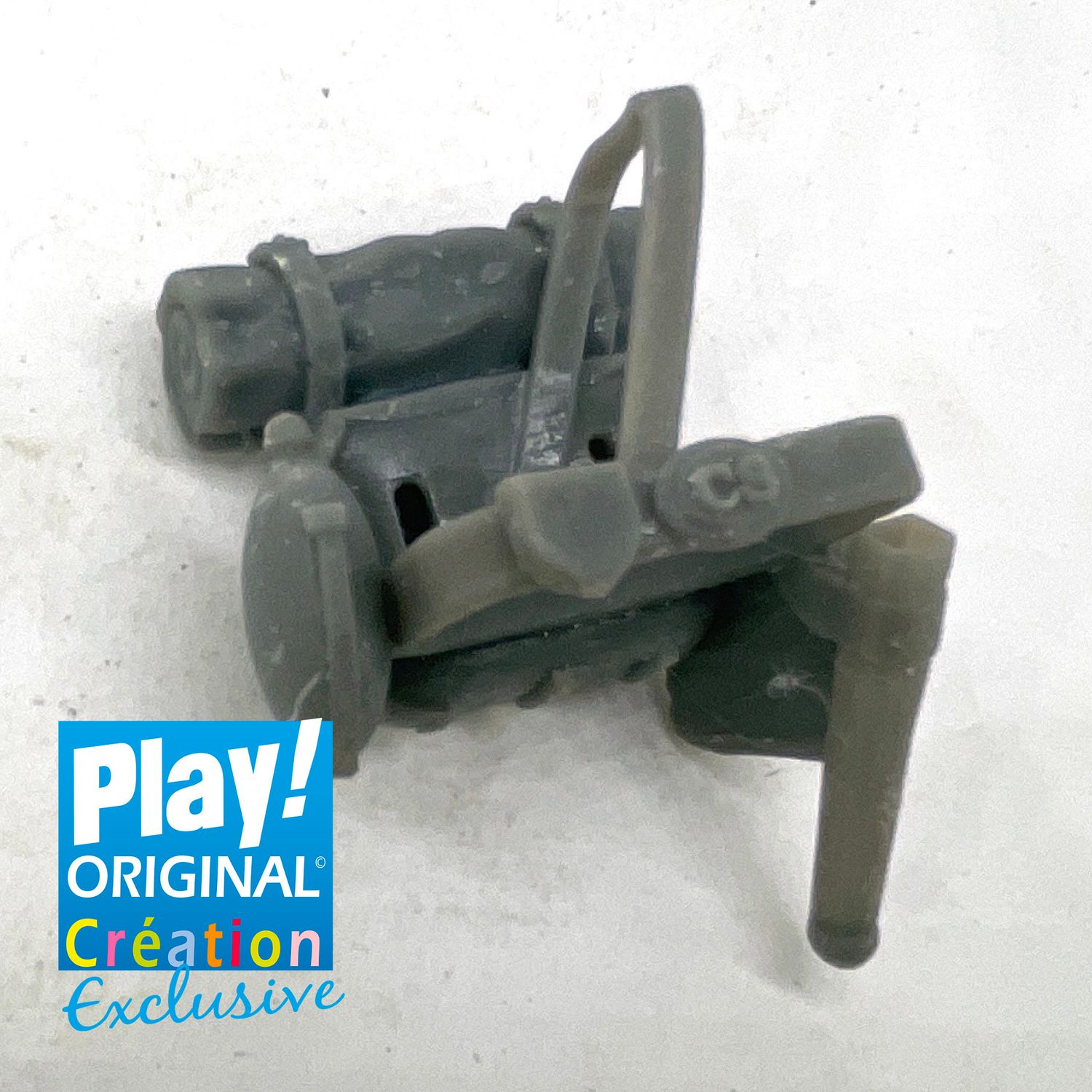 Playmobil baudrier US creation 3D