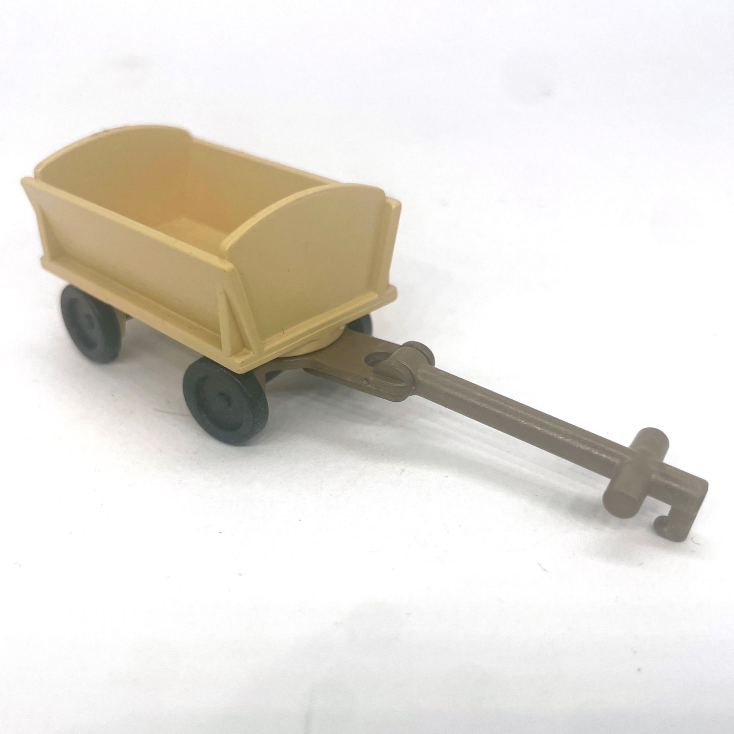 playmobil cariole à bras enfant marron