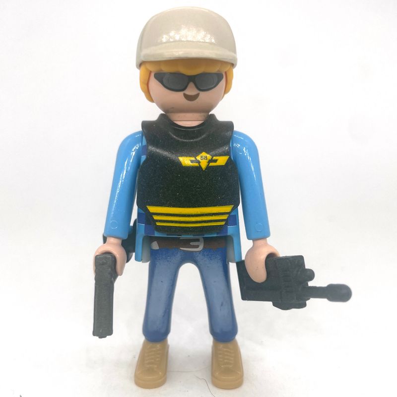 playmobil policier BAC