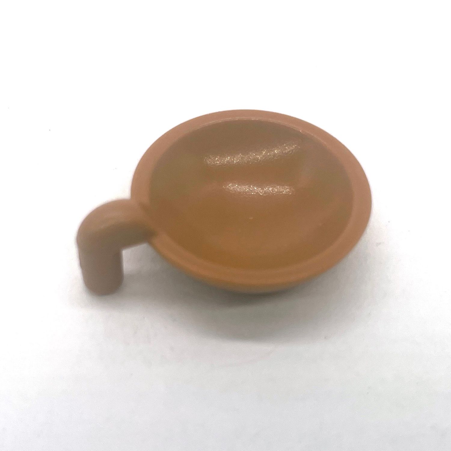 playmobil assiette marron