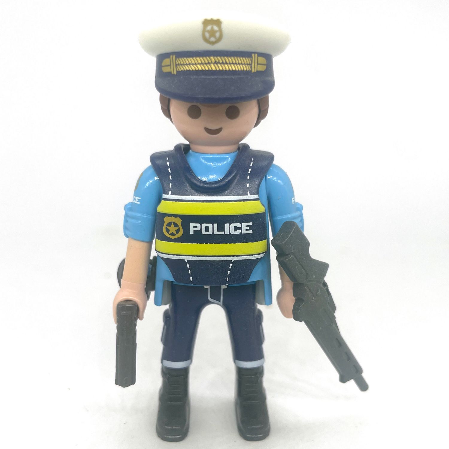 playmobil policier bleu ciel