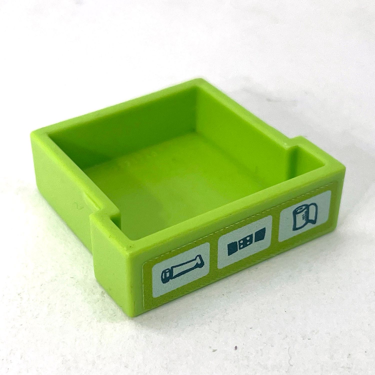 playmobil tiroir vert