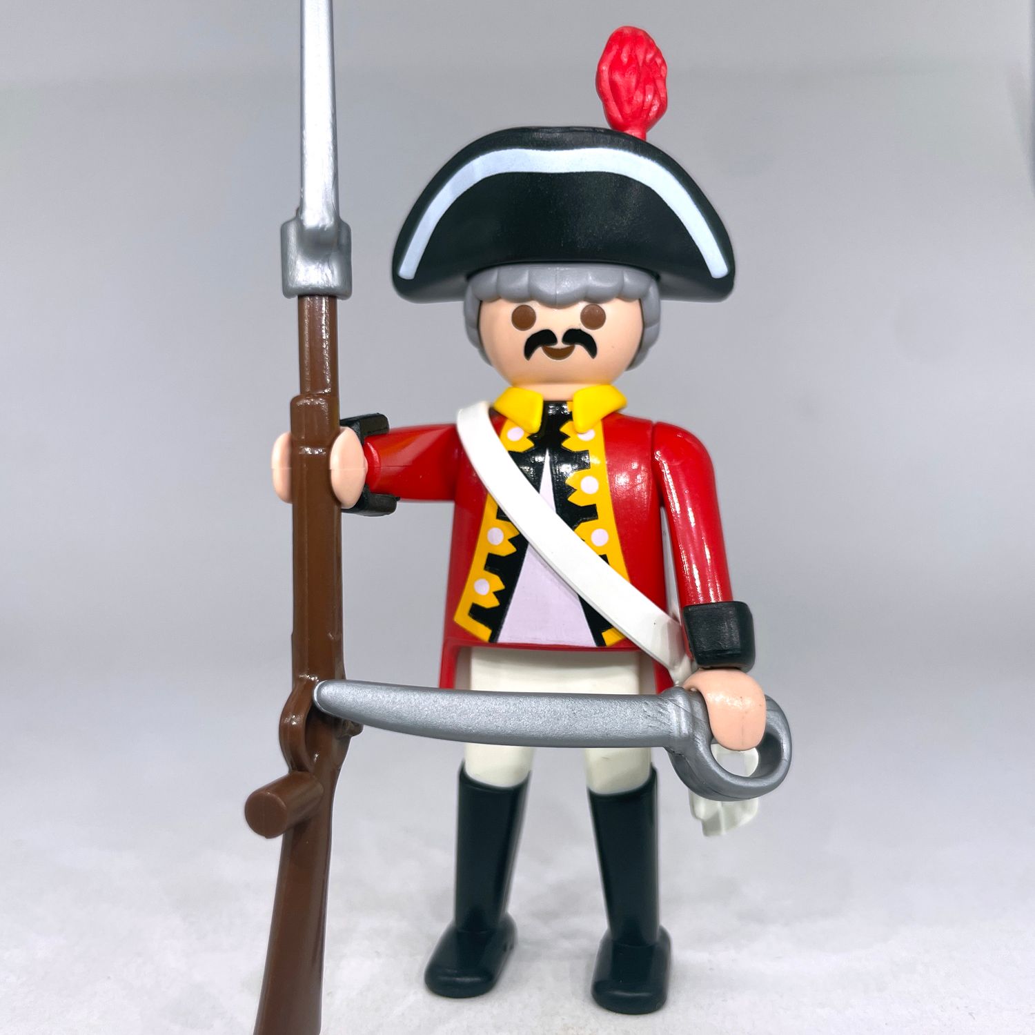 Playmobil soldat anglais gris