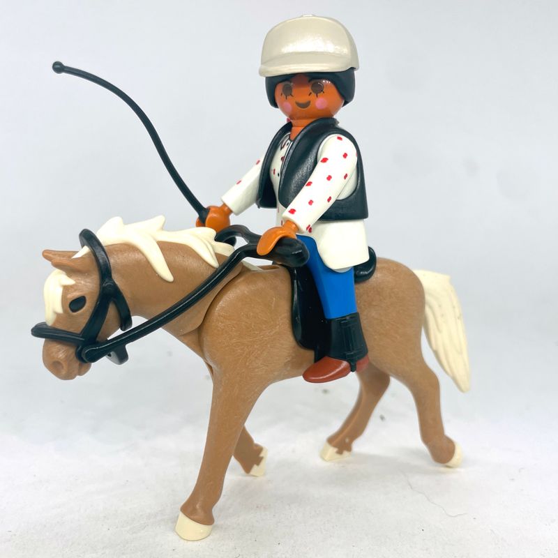 Playmobil cavalière équitation 3