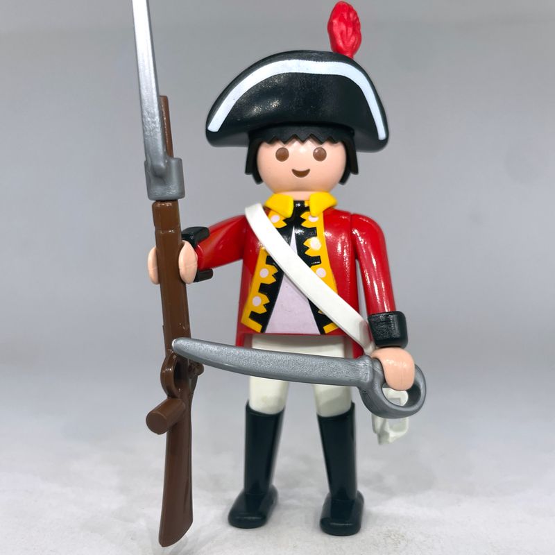 Playmobil soldat anglais brun