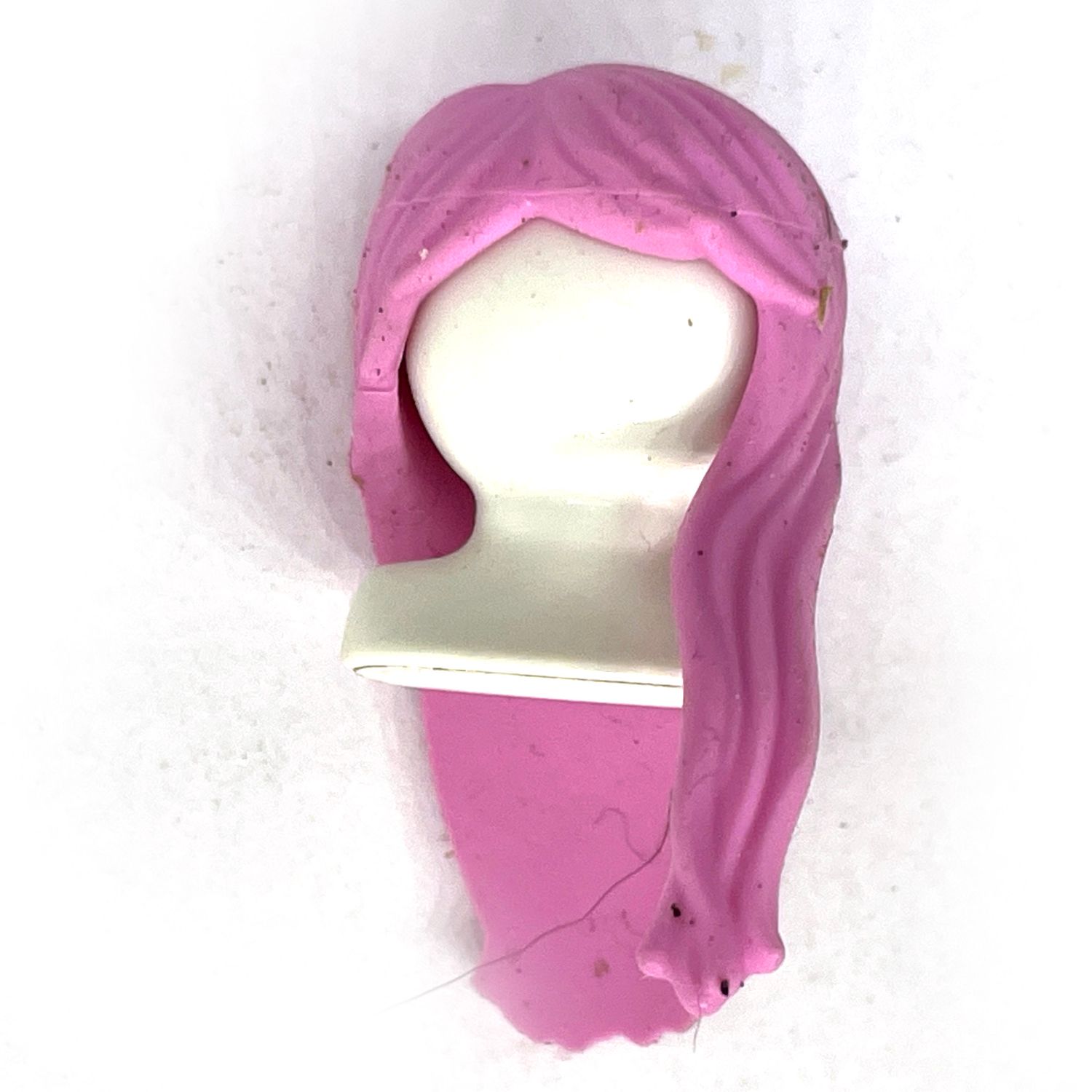 Playmobil cheveux long rose