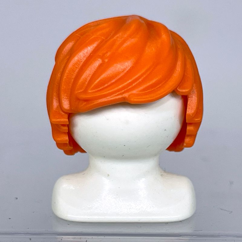 Playmobil cheveux mèche roux