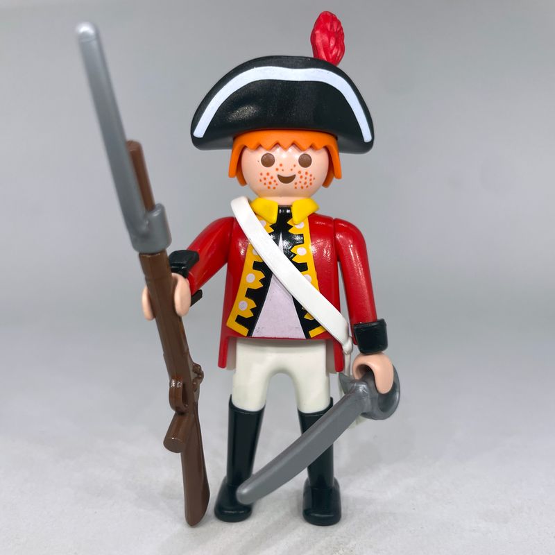 Playmobil soldat anglais roux