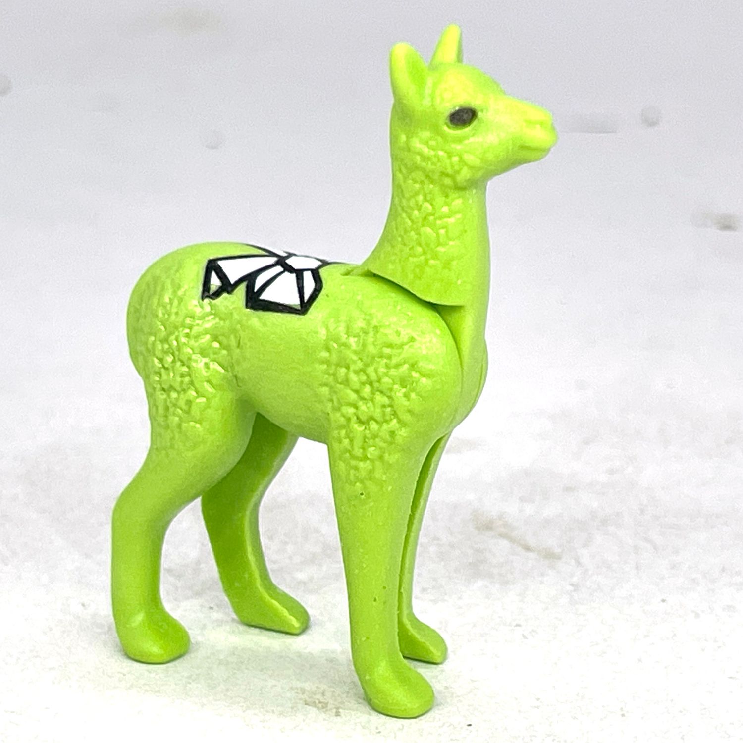 Playmobil lama alpaga verte d'eau