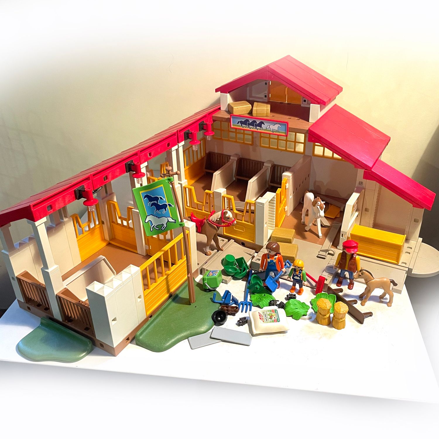 Playmobil écurie avec extension
