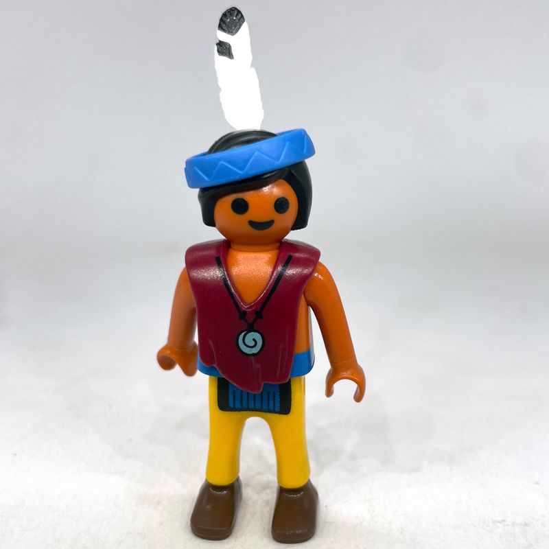 Playmobil enfant indien bordeaux