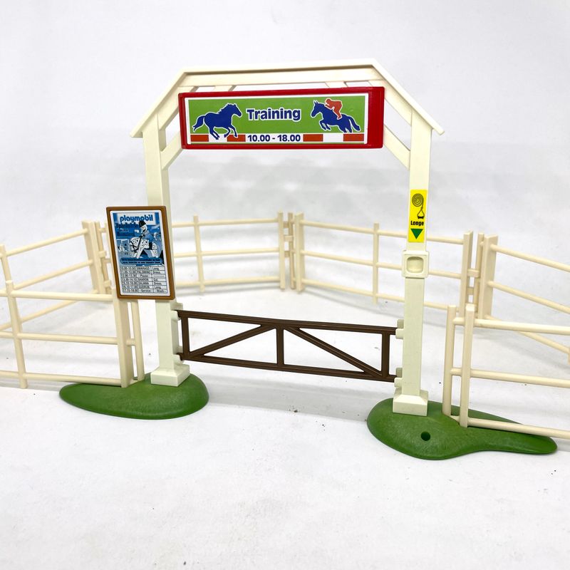 Playmobil porte enclos équitation