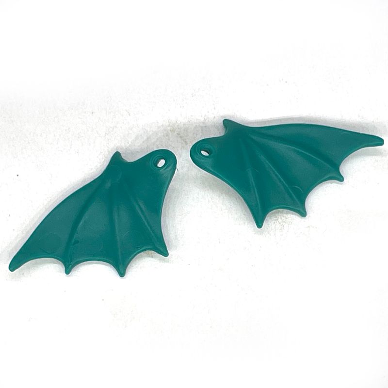 Playmobil ailes chevalier dragon vert