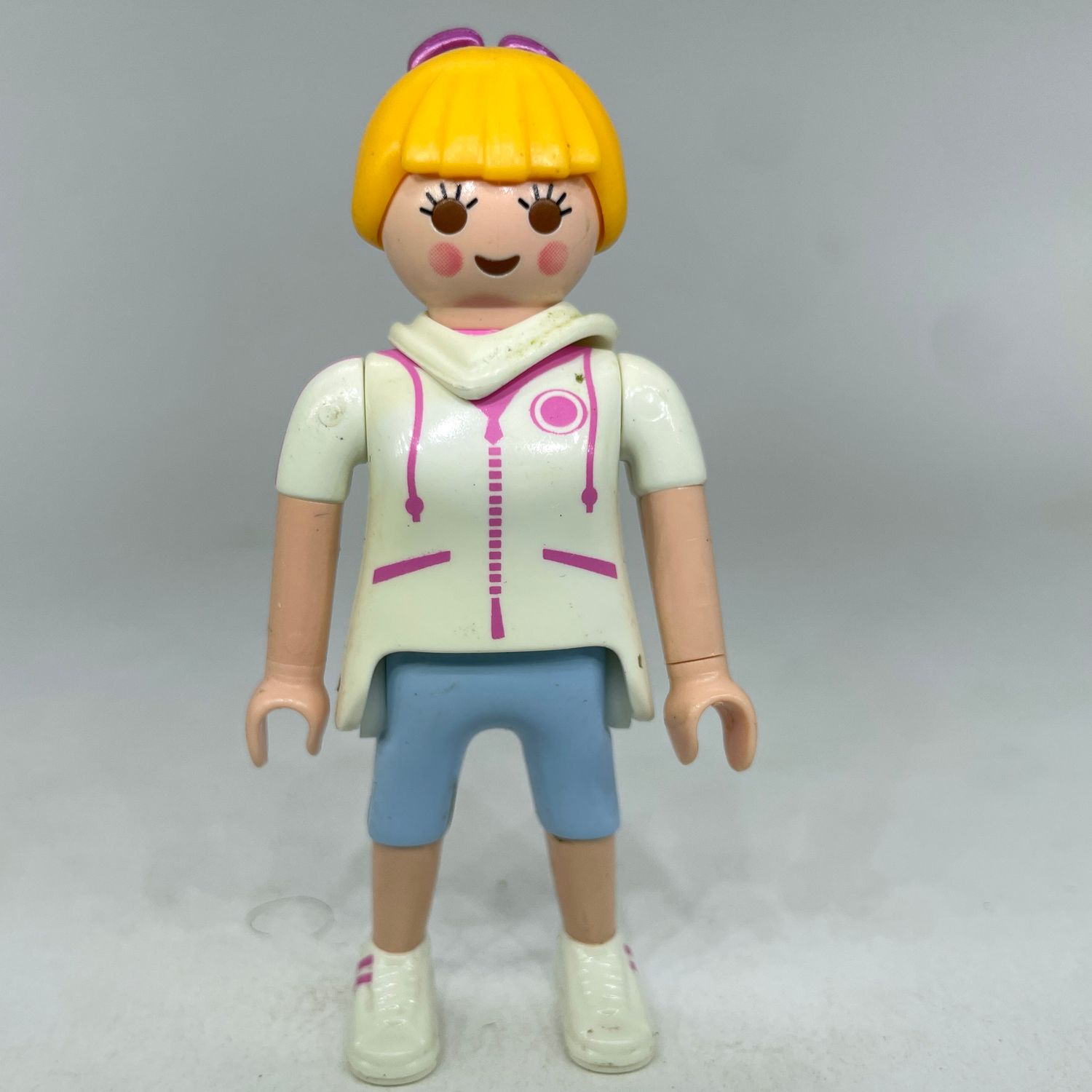 Playmobil femme city sportive blanche