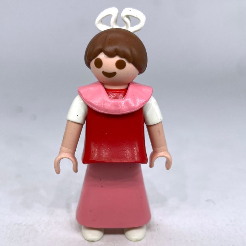 Playmobil enfant fillette rose