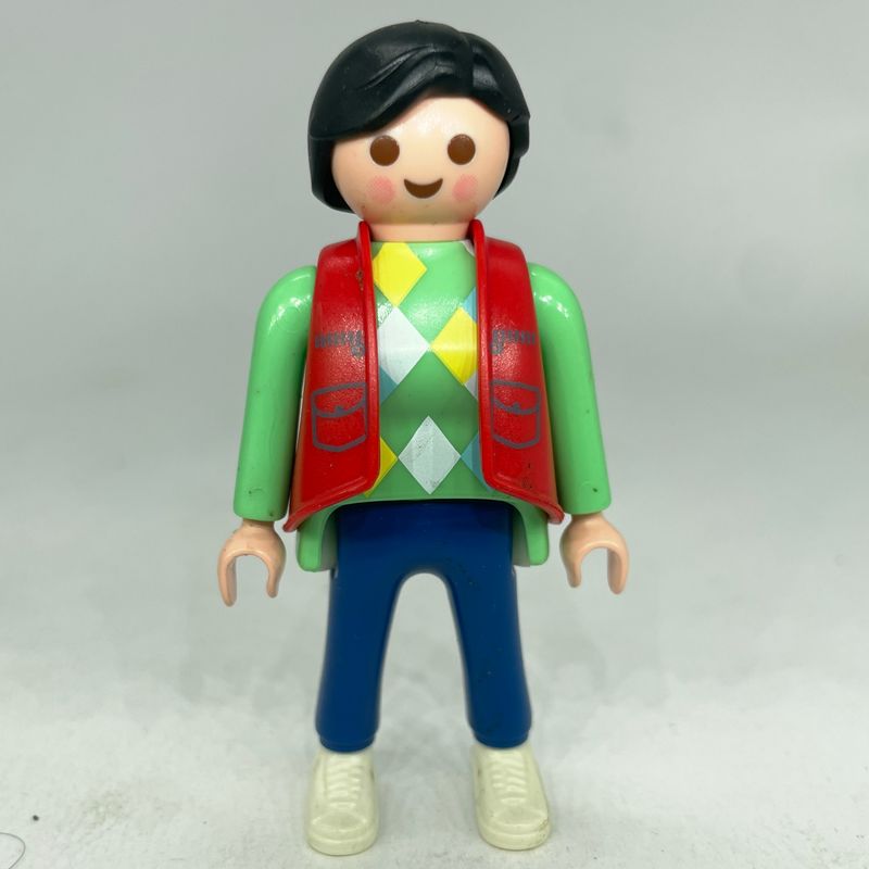 Playmobil femme city jacquard