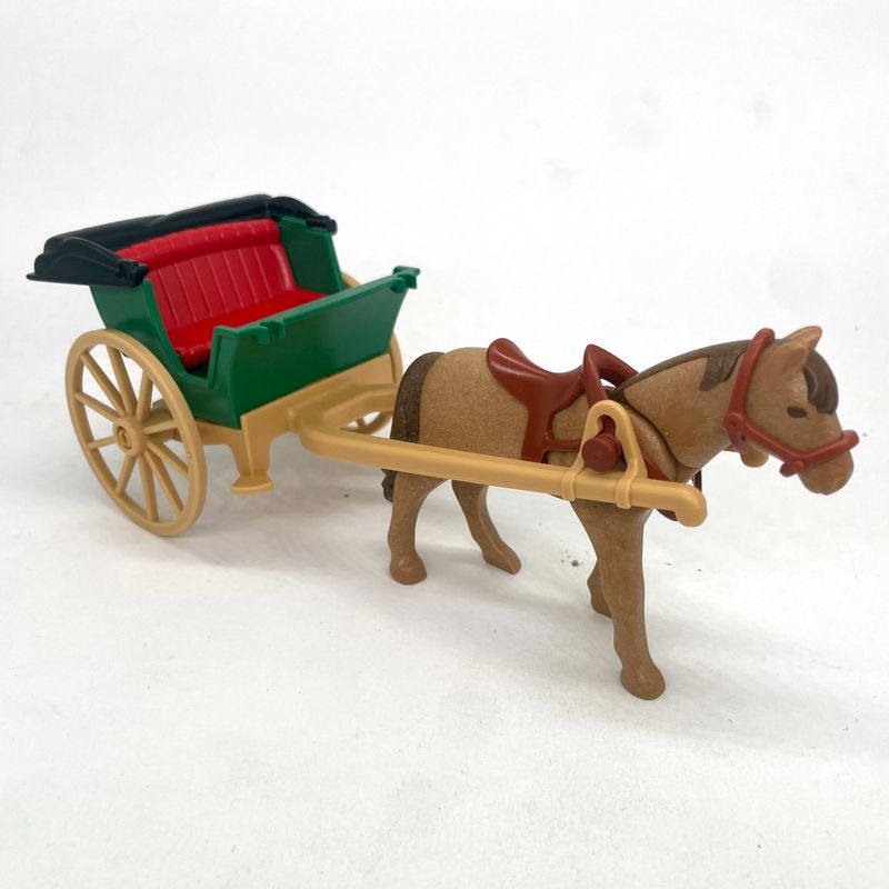 Playmobil calèche verte du docteur