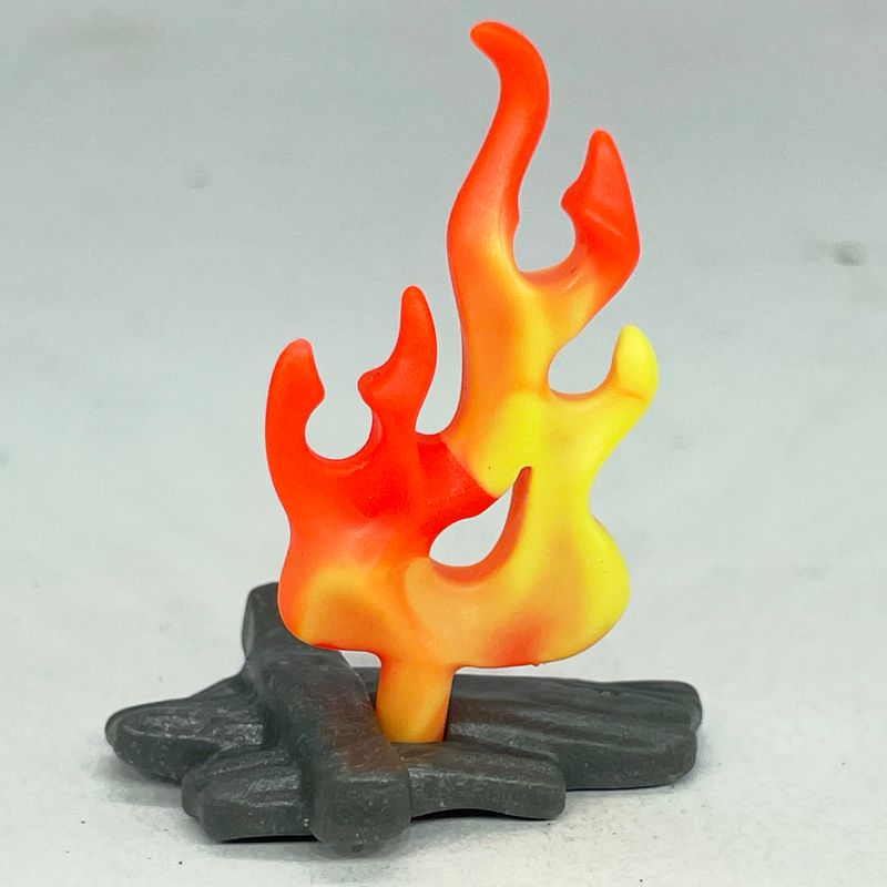 Playmobil feu de camp flamme