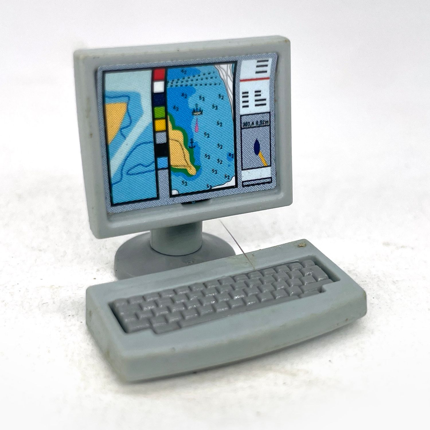 playmobil ordinateur oceanographe