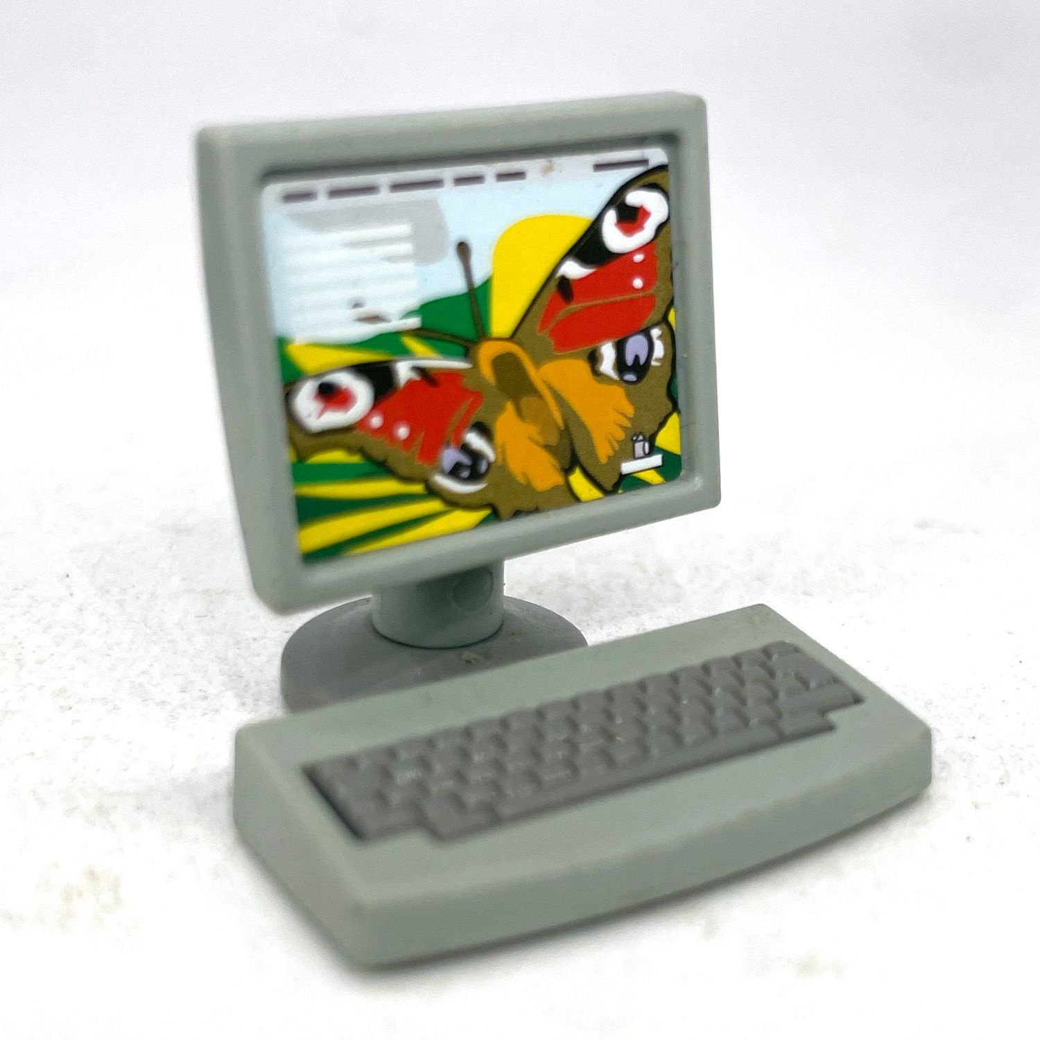 playmobil ordinateur papillon