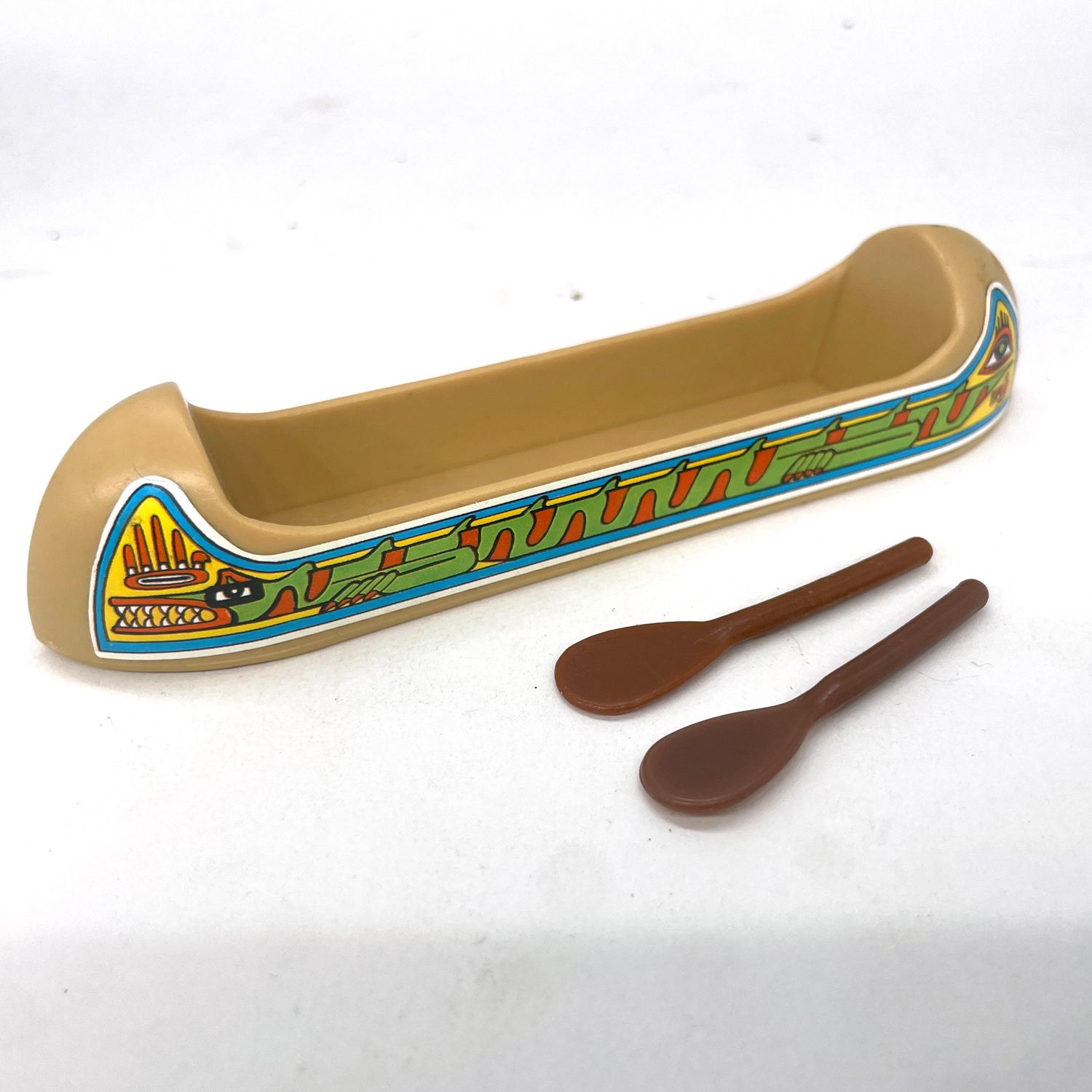 playmobil canoé indien vintage