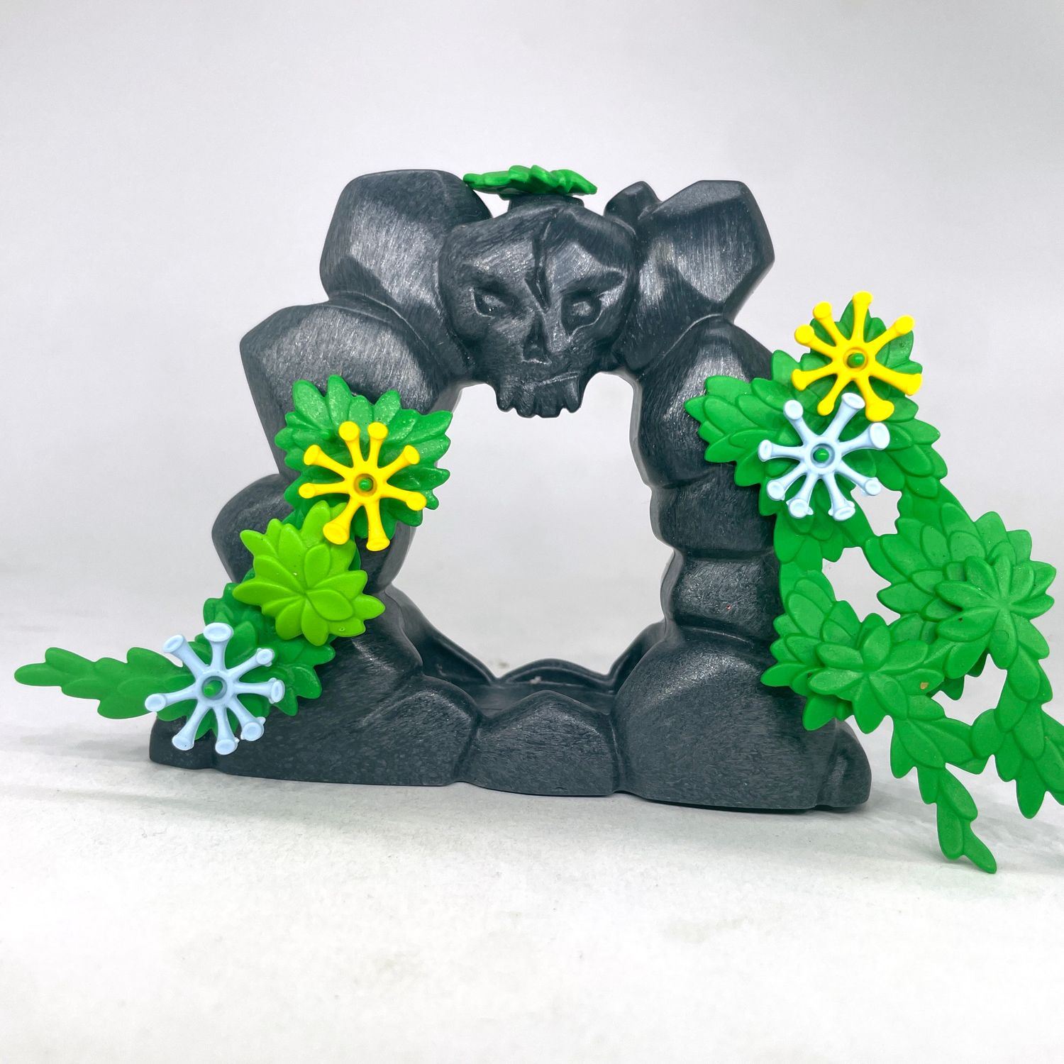 playmobil rocher portique gris pirate